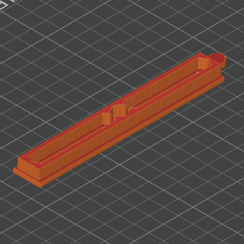 Slide & Lock Line Mount slicer preview